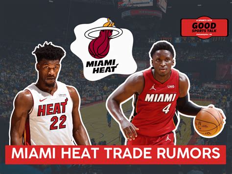 Jan 18, 2024 · The Miami Heat's guard rotation is a glaring issue on both ends of the floor, which could find its solution at the Feb. 8 trade deadline. The Heat could look to acquire backcourt players such as ...
